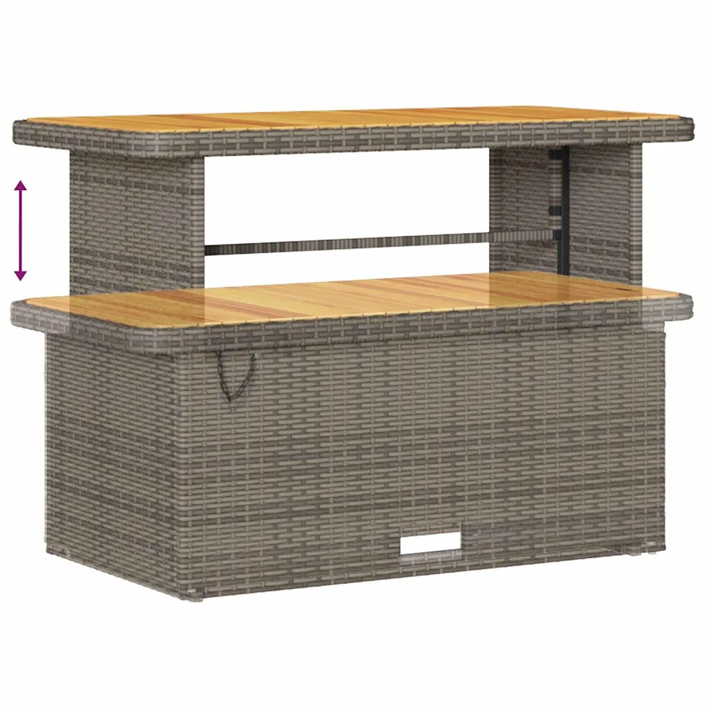 Set Divano da Giardino 14 pcs Grigio polyrattan 3361553