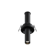 Maytoni Lampada da incasso Focus T 1 luce LED integrato nero alluminio