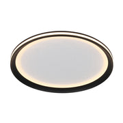 Plafoniera LED rotonda nero/bianco 24W Artizo Italux