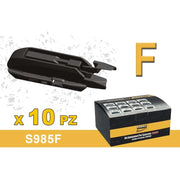 Kit 10 Attacchi F Per Spazzole Tergicristallo S985 Flat e T191 Ibrida