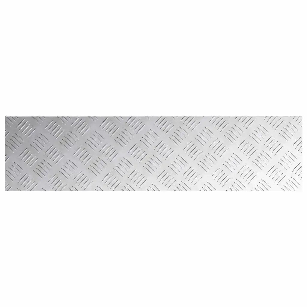 Gradini per Scale 2 pcs Argento 100 x 25 cm Alluminio 4104279