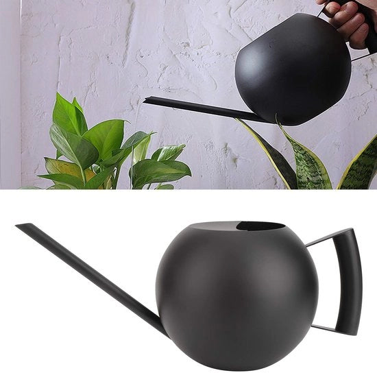 Giardiniere 1 Litro Grande Capacità - Lunga Flessibilità - Manico Ergonomico - Adatto per Interno/Esterno - Irrigazione Pianta - Acqua Spatulata - Canone per Acqua delle Piante
