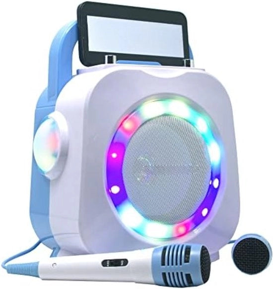 Microfono per Bambini - Microfono Karaoke per Bambini - Microfono Bluetooth per Bambini - Blu