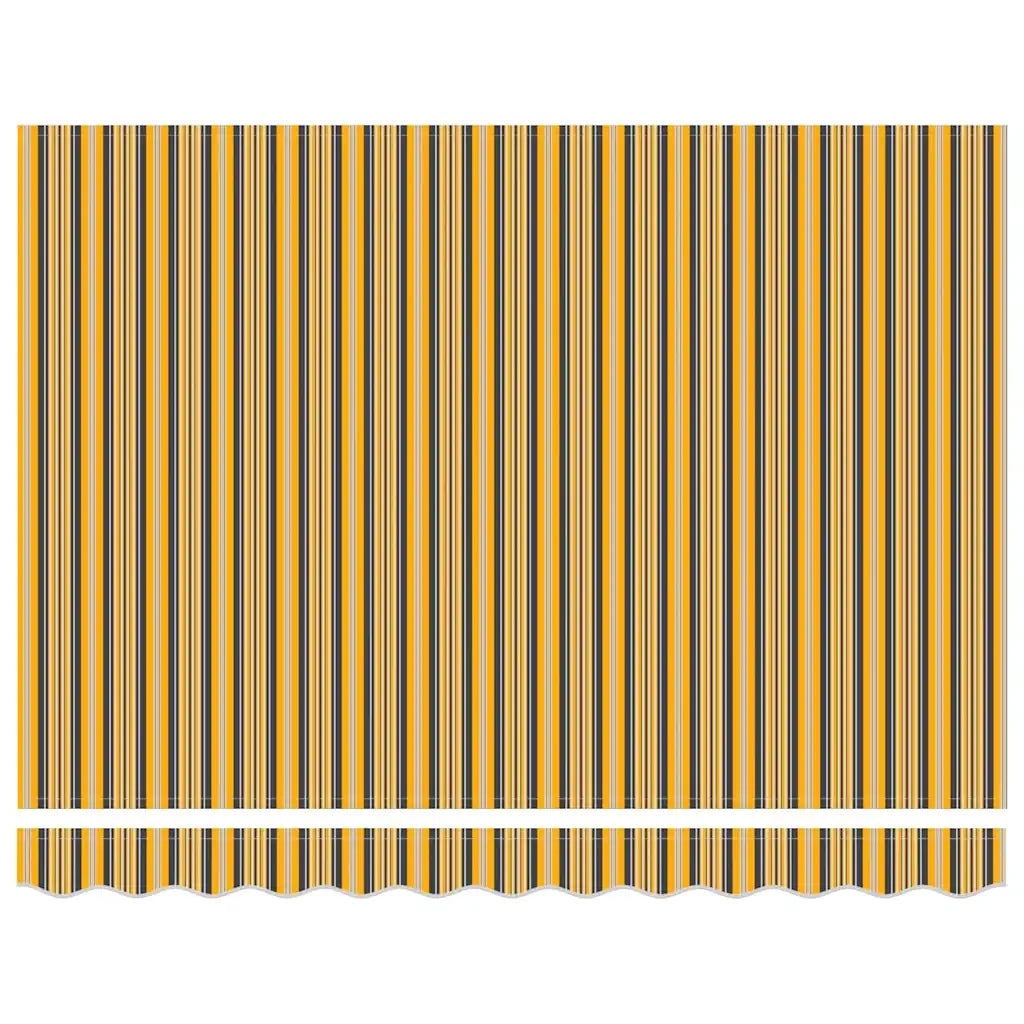 Tenda Retrattile Multicolore 350 x 250 cm Tessuto e Metallo 3330315