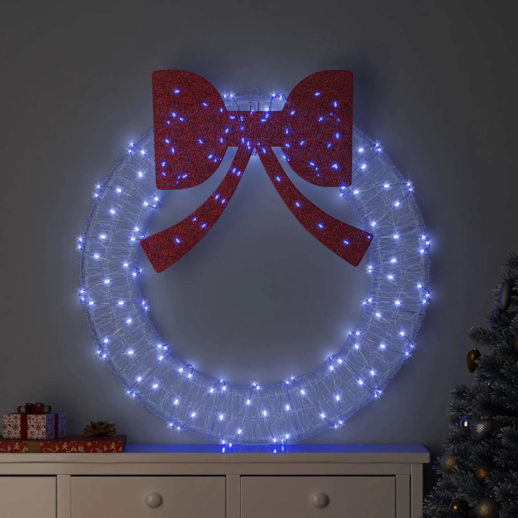 Ghirlanda con 150 LED Blu 120 cm Acrilico CFW3326138
