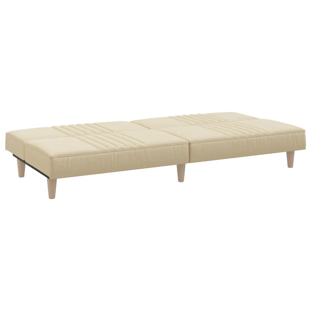 Divano letto | Sof¨¤ letto | Letto singolo Crema in Tessuto