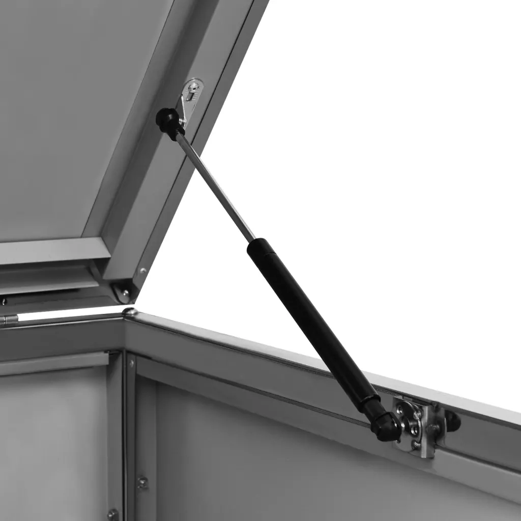 Copribidone per Spazzatura Singolo 69x77,5x112,5cm Acciaio Inox 149554