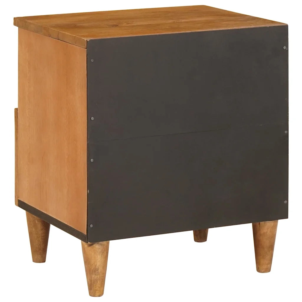Comodino | Armadio da Notte | Mobiletto da notte Marrone Chiaro 40 x 33 x 46 cm