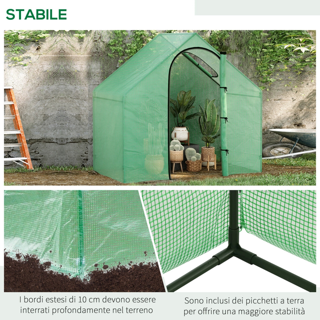 Serra da Giardino ¨C Minimal ¨C Verde 180x100x168 cm