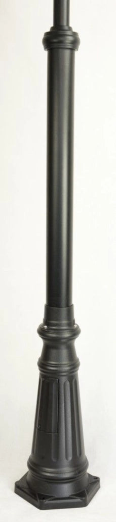 Lanterna da giardino Wenecja 280cm 2xE27 nera IP43