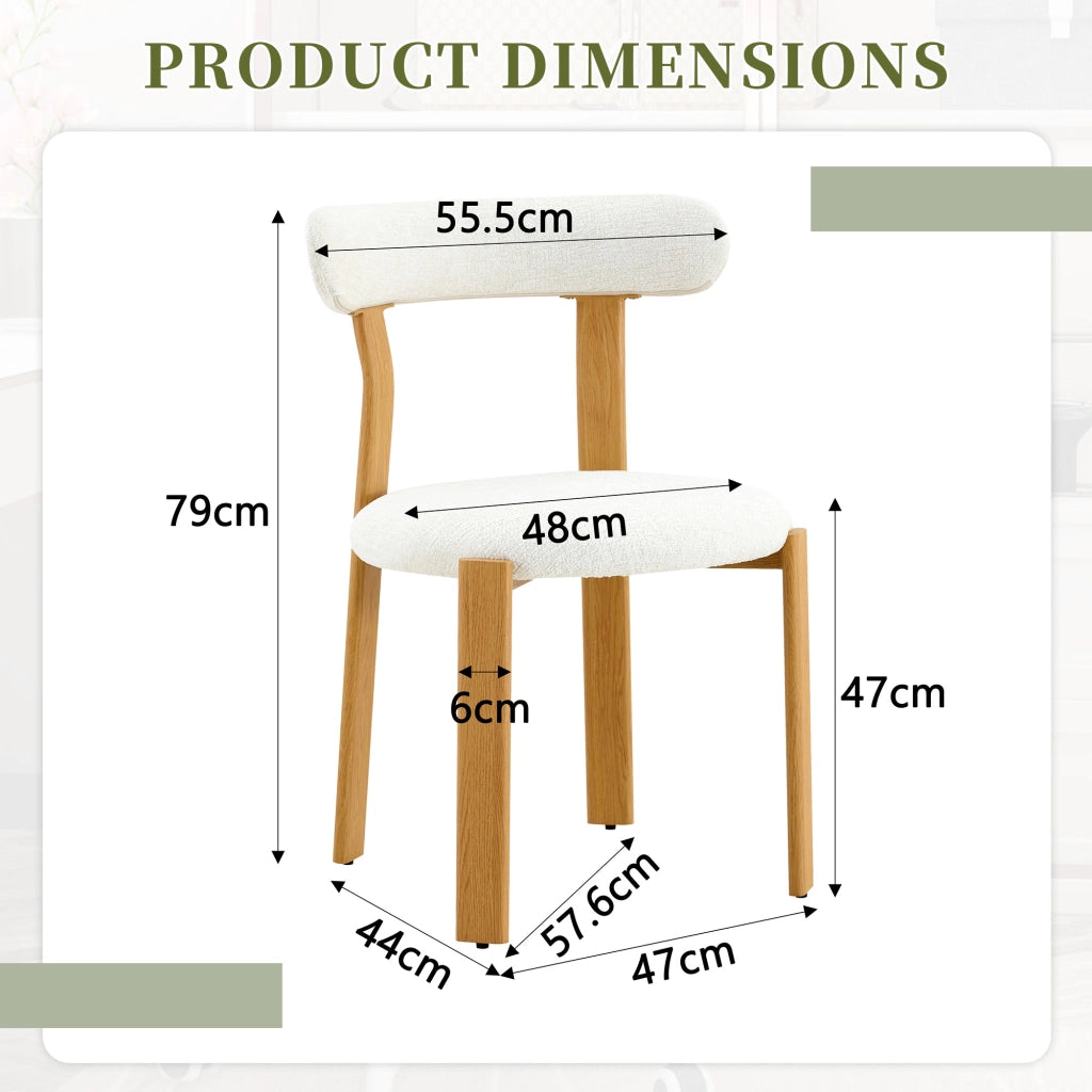SEDIA Ergonomica 79 cm Sherpa Bianco