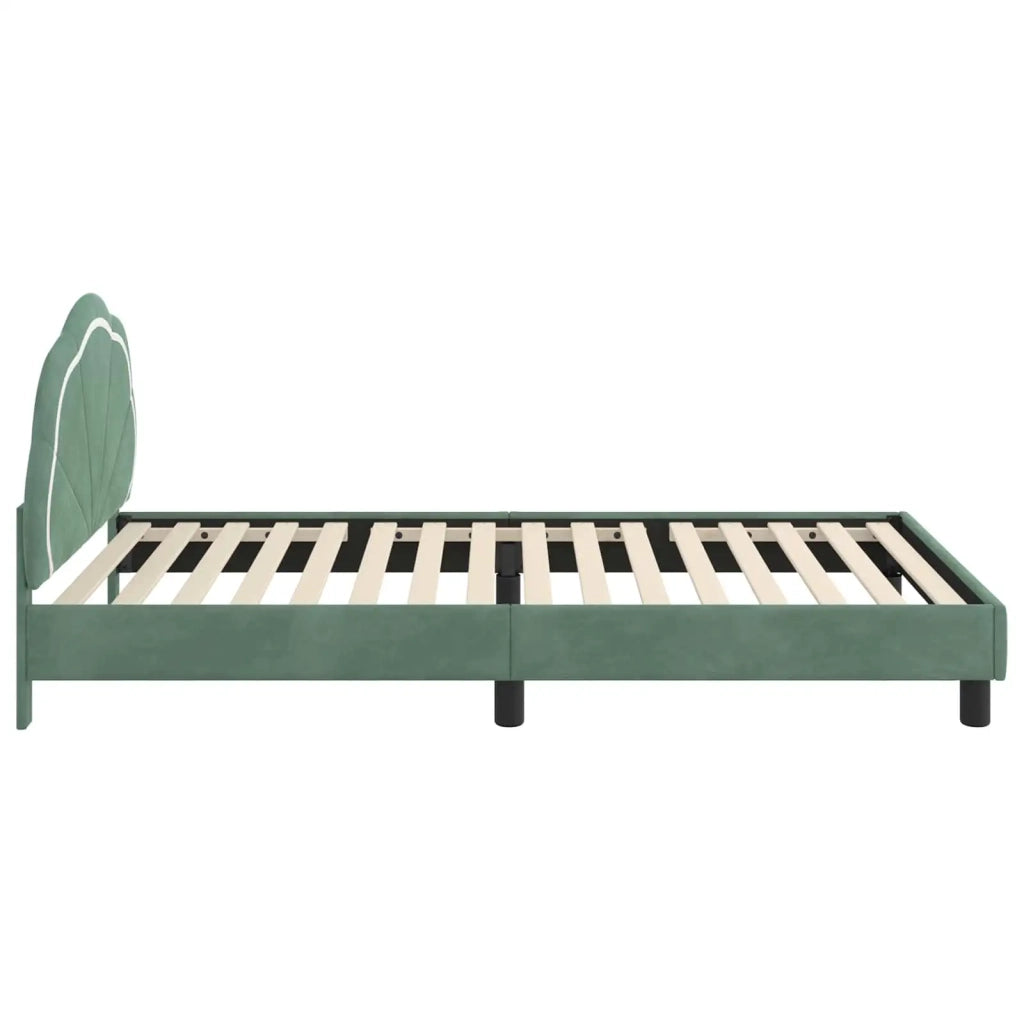 Struttura letto bambini con testata-Giroletto per bambini Verde Mare 90 x 200 cm 215110