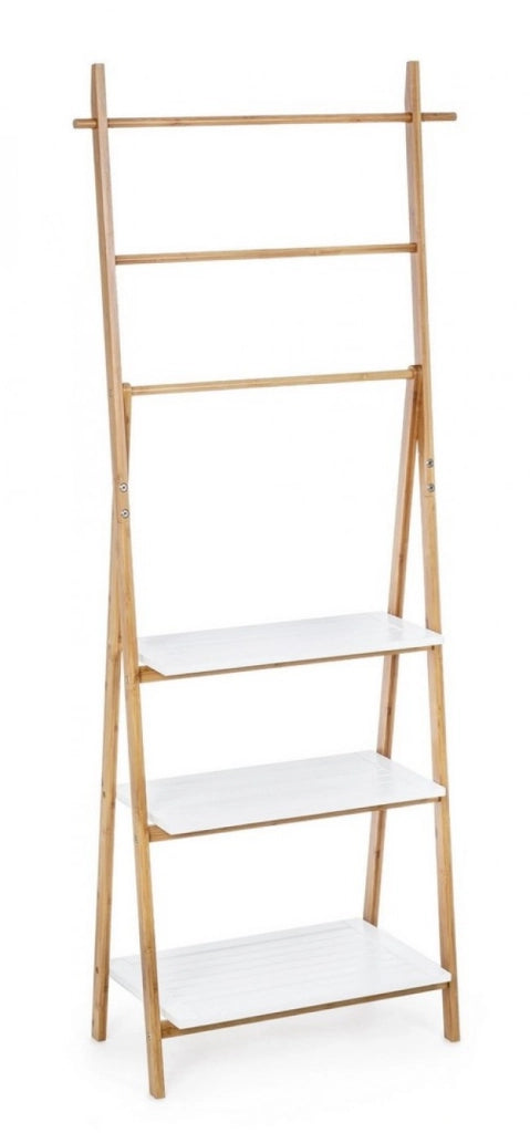 Scaffale Legno Marrone Moderno da Interno - QUINN