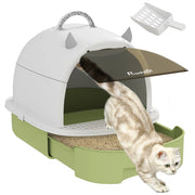 Lettiera per Gatti Chiusa con Vassoio Estraibile ¨C Minimal ¨C Multicolore