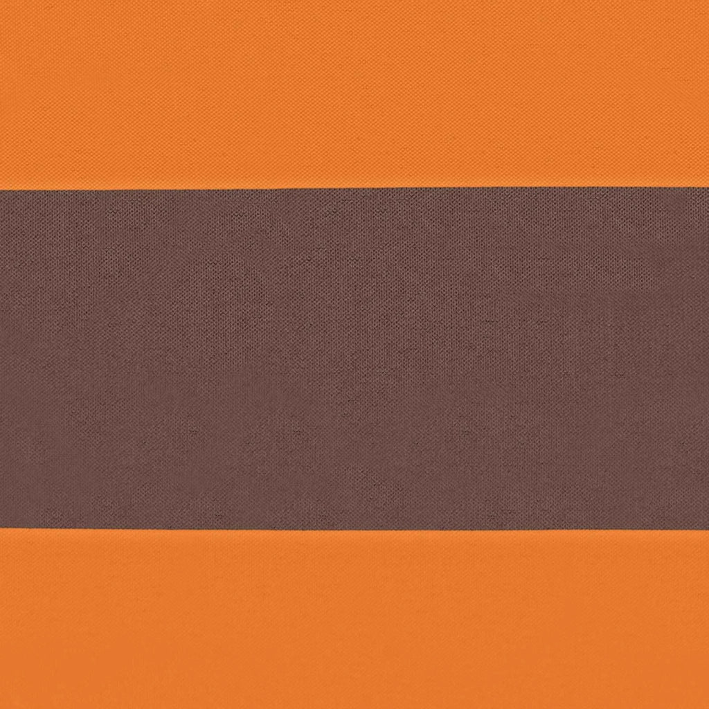 Schermo da balcone Arancione e Marrone 110 x 600 cm 42030670