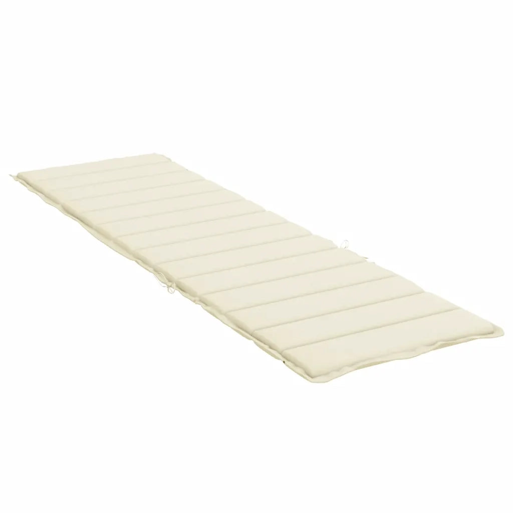 Cuscino per Lettino Prendisole Crema 200x50x3 cm in Tessuto cod mxl 53253
