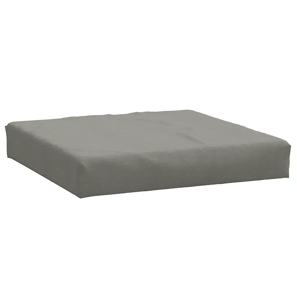 Cuscini per Pallet 2 pz Grigio Scuro Mélange in Tessuto 4002642