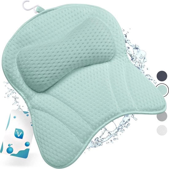 Cuscino da Bagno Luxe - Comfort per Collo e Spalle - 1 pezzo - Ortopedico