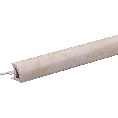 PROFILO JOLLY ECORONDMARM ARCANSAS - PVC MARMO ROSA CHIARO MM 10X24 H.CM 250- 5 pezzi