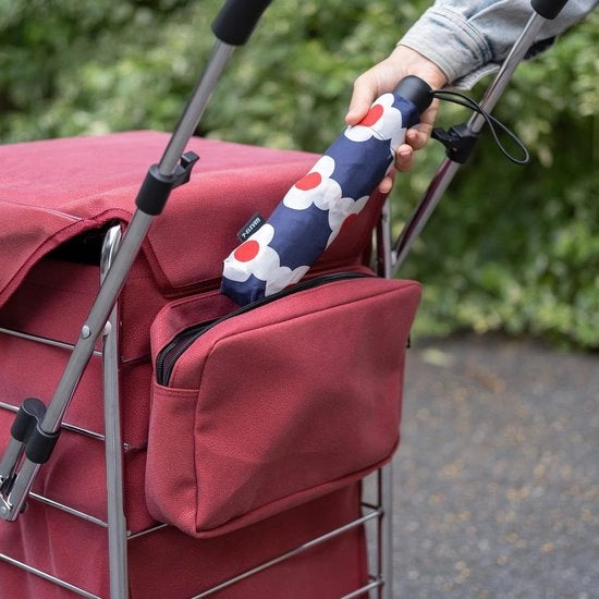 Carrello per spesa con ruote – Carrello per spesa extra ecosostenibile – materiale resistente – impermeabile