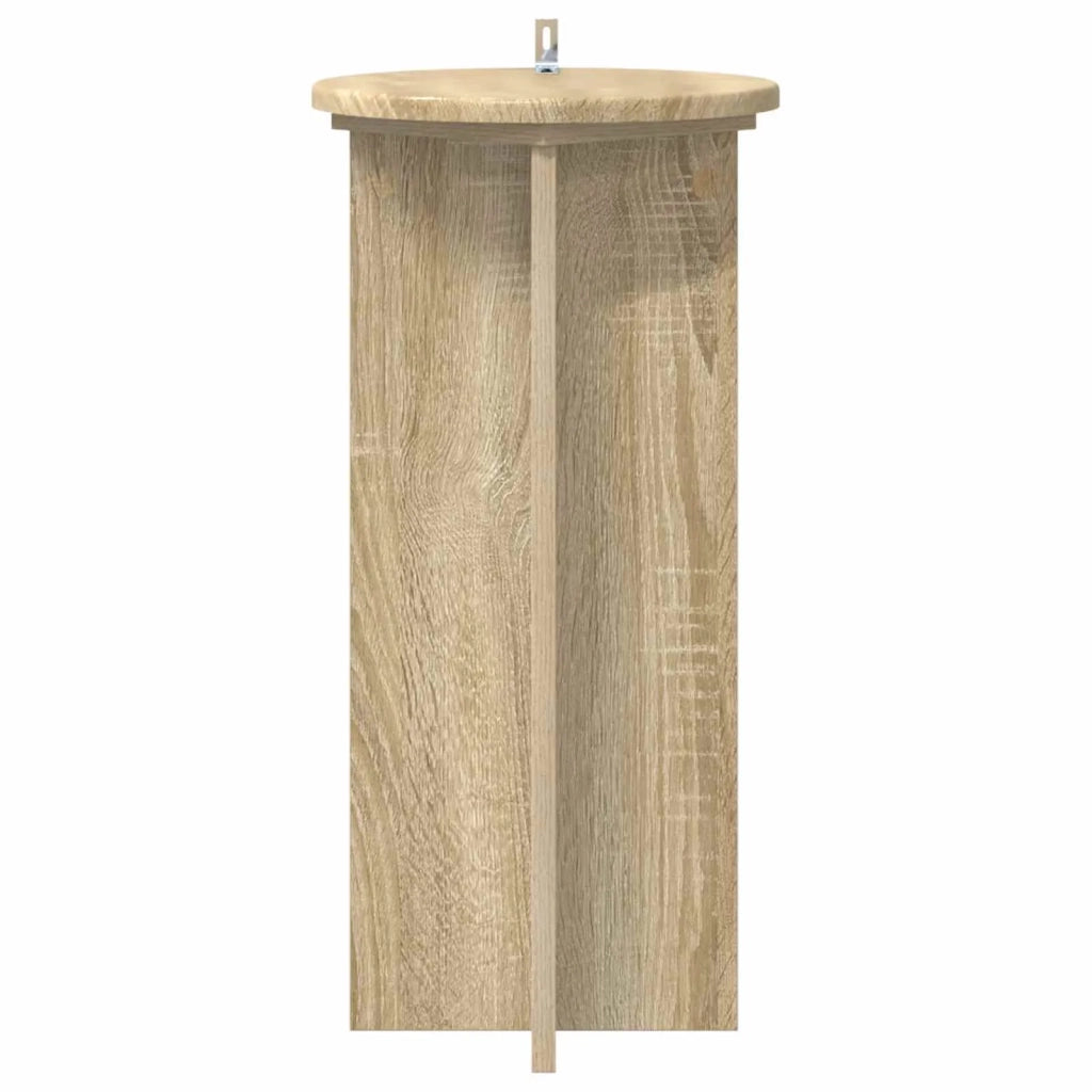Supporto per piante | Sostegno per piante 2 pz Rovere Sonoma 29,5 x 29,5 x 60 cm