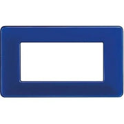 Placca Bticino Matix 4 moduli cobalto AM4804CBU