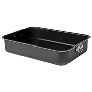 LASAGNERA CON ANELLO 'BLACK LINE' cm 25x20,5x6h - PENTALUX