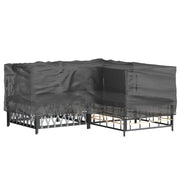 Copertura Mobili da Giardino | Telone per mobili da esterni a L 12 Occhielli 185x185x70 cm