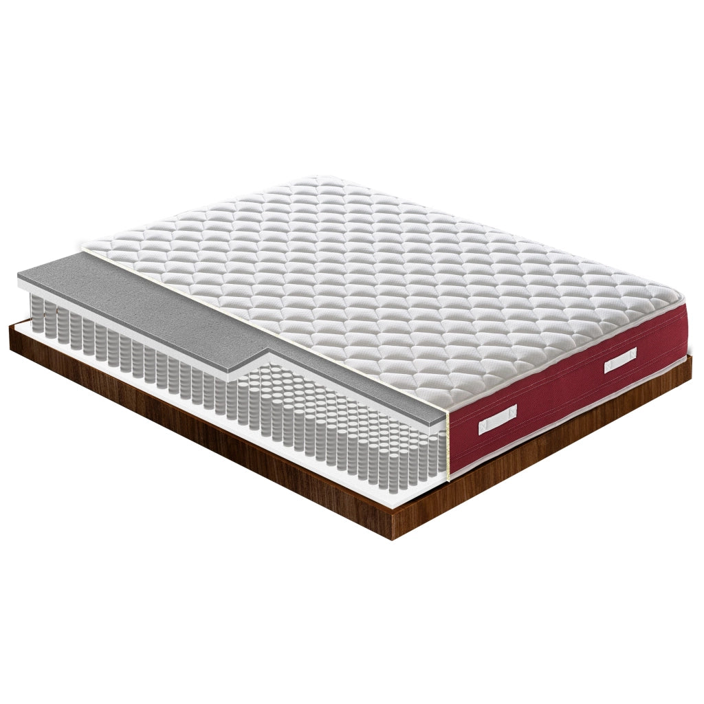 Materasso Piazza e Mezza 140x190 a Molle insacchettate e memory foam  9 zone differenziate
