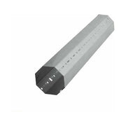 RULLO 1 MT 100 CM DA 60MM PER AVVOLGIBILE IN FERRO ZINCATO OTTAGONALE TAPPARELLE