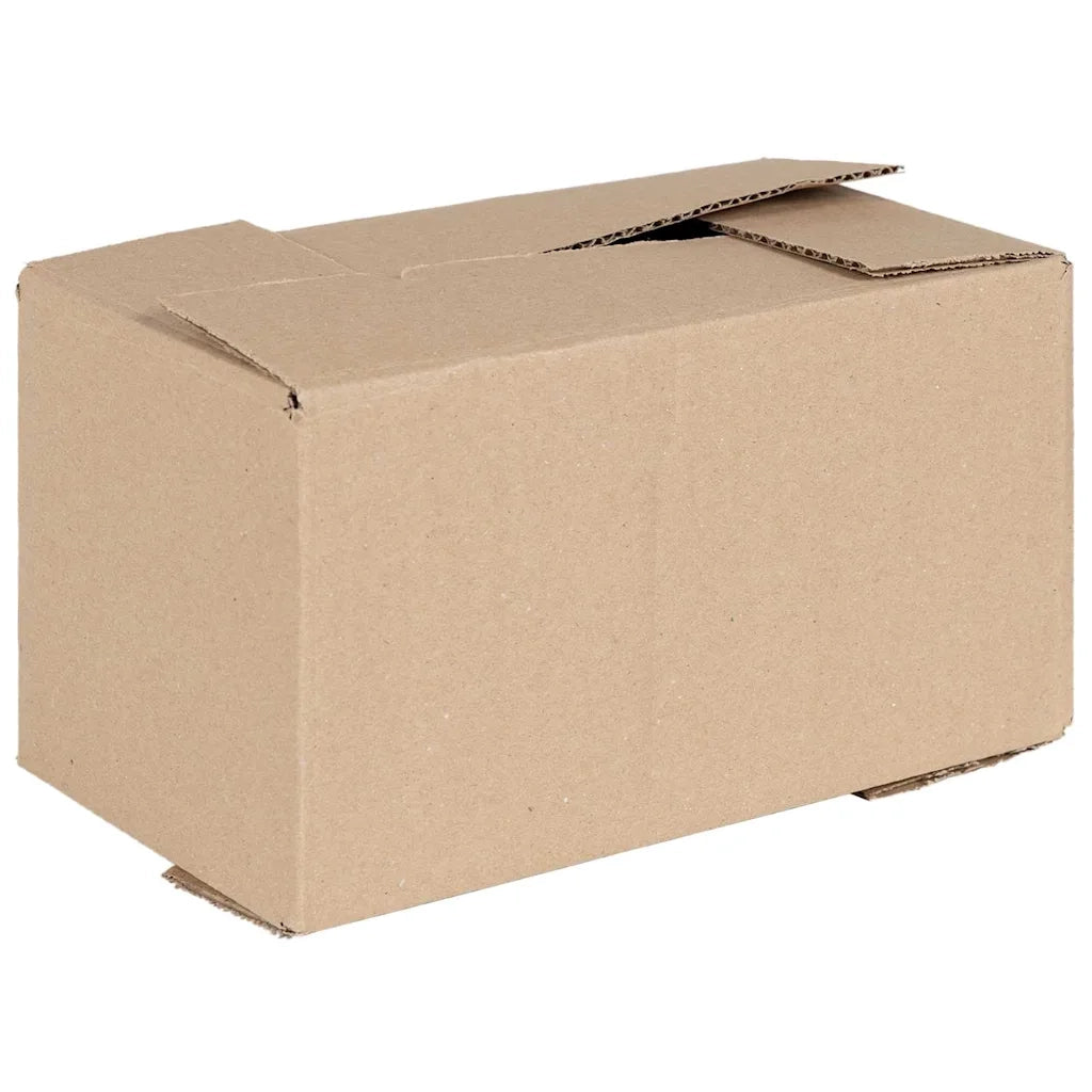 Scatola Pieghevole 50 pz Naturale 24 x 13 x 13 cm Cartone CFW8436360
