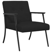 Poltrona | Sedia Relax Nero Tessuto