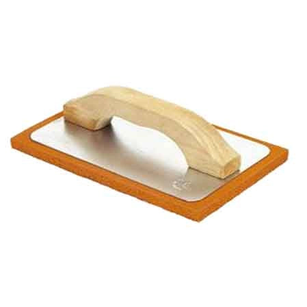 FRATTONE IN GOMMASPUGNA LEVIGATO 28 28x14 cm - sp.e 14 mm - blu (dura) - MADE IN ITALY