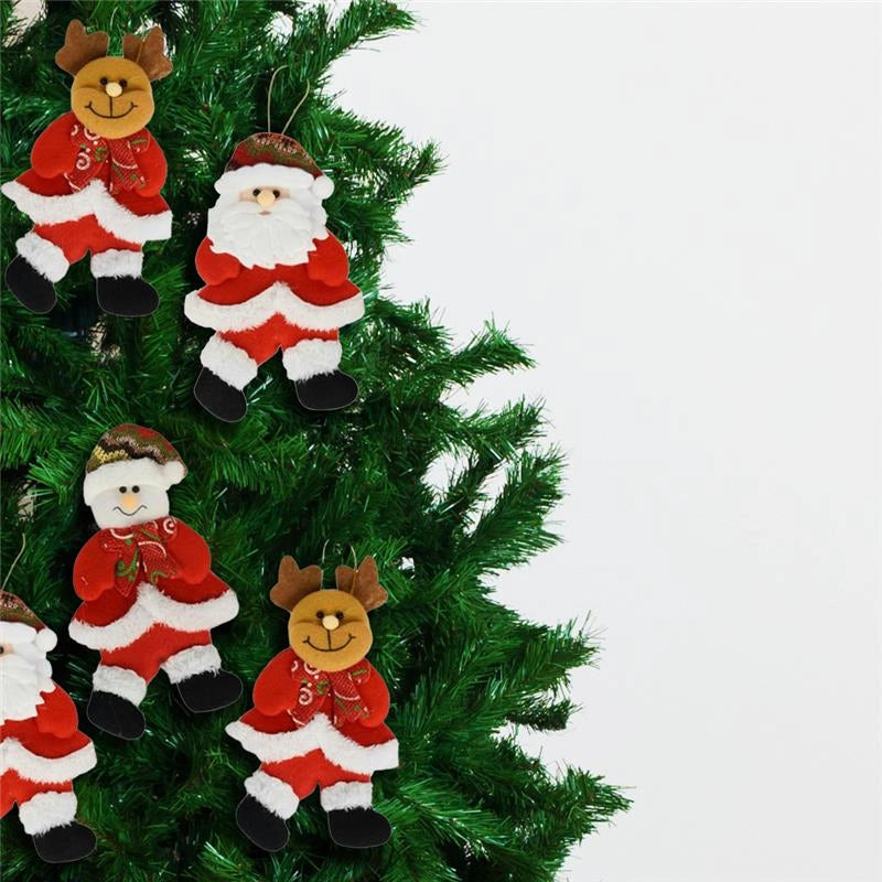 MA MAISON APPENDINO NATALIZIO DA 21 CM A PELUCHES IN DECORO ASSORTITO