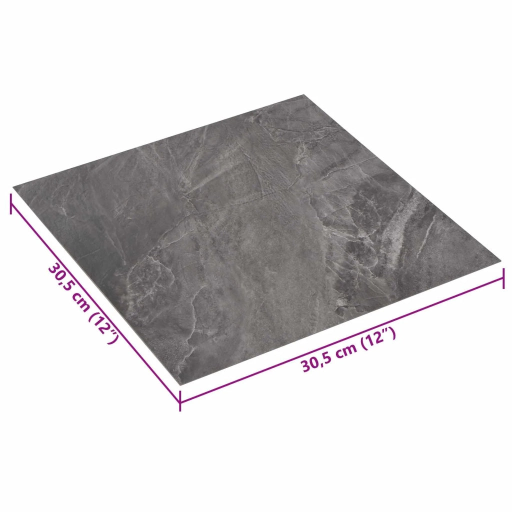 Plance per Pavimentazione Autoadesiva 30,5 x 30,5 cm 20 pcs PVC