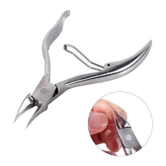 Clipper per unghie professionale - Ideale per unghie ingrossate - Adatto per unghie dure - Con cassetta di chiusura