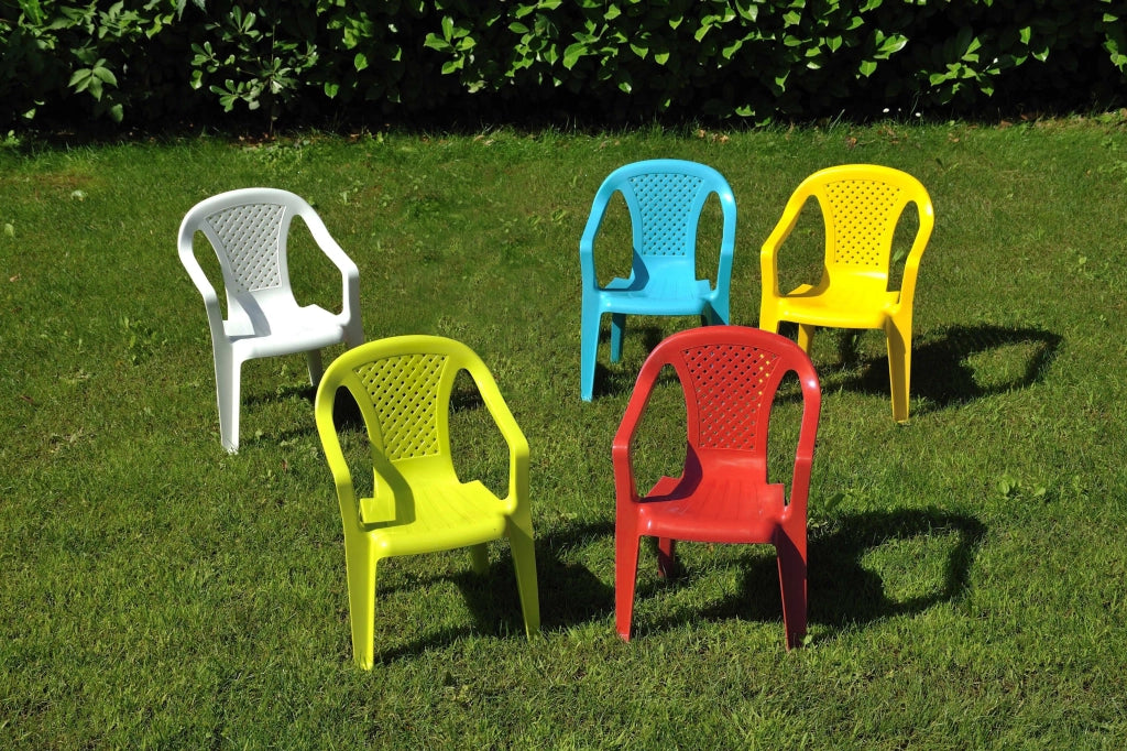 SEDIA PER BAMBINI BABY cm. 36,5x40x52 h col. Giallo