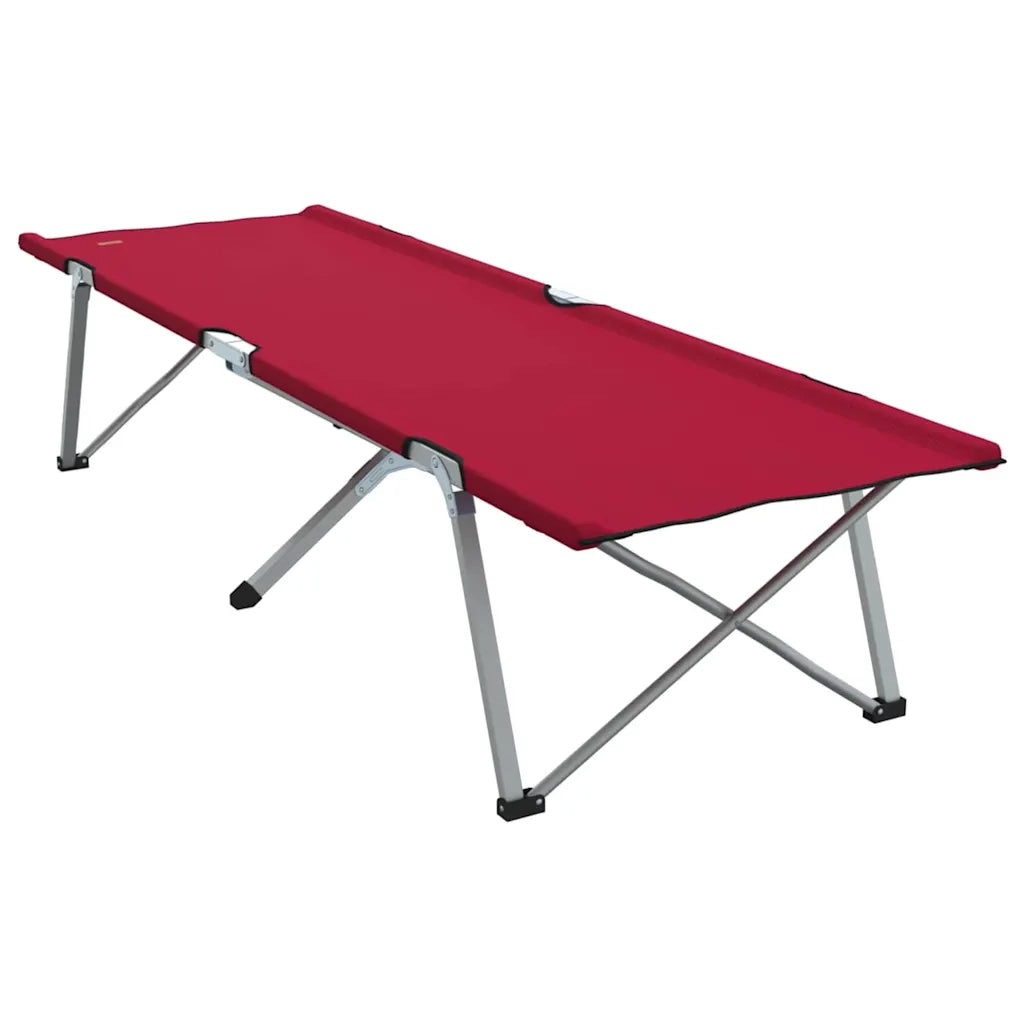 Letto da campeggio pieghevole 2 pcs Rosso 194 x 62,5 x 42,5 cm 42003124