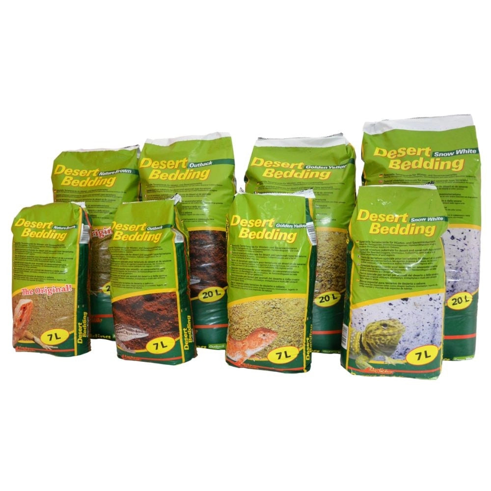 Lucky Reptile Desert Bedding - substrato per terrari deserticoli vari colori Colore: Outback Red, Formato: 20 L