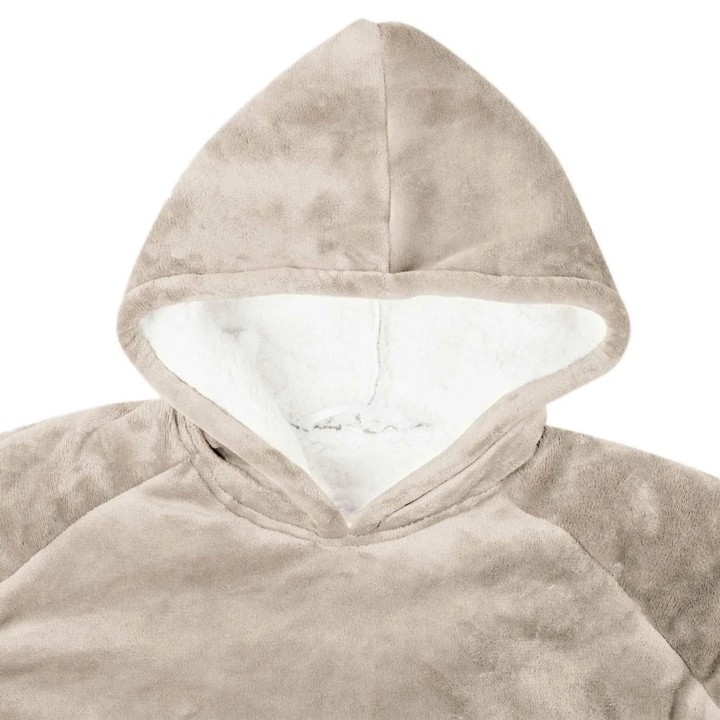 Felpa coperta Beige L Pile e Flanella CFW1992209