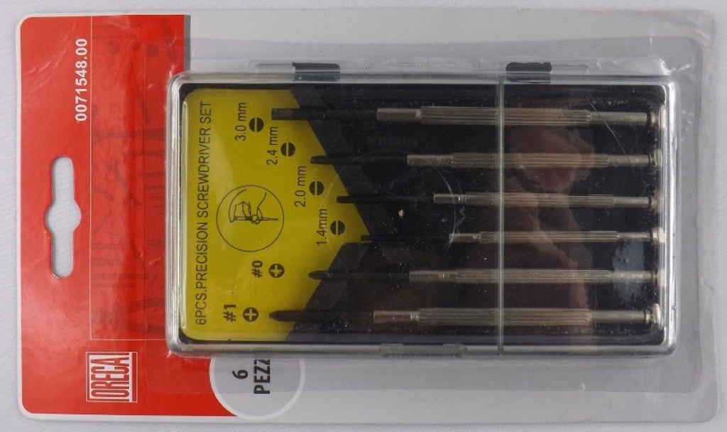 Set Cacciaviti Meccancio Taglio Croce Pezzi 6 Oreca - Oreca New