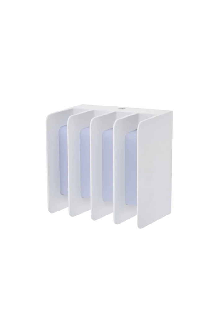 Applique esterno LED Gridy bianco 14,5W 3000K IP54 Lutec