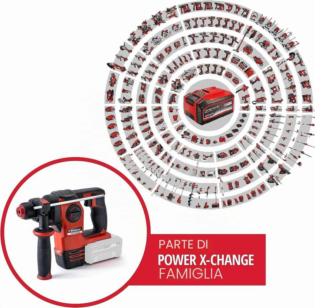 Tassellatore a Batteria Einhell Herocco 18 20 Li 18V Corpo Macchina