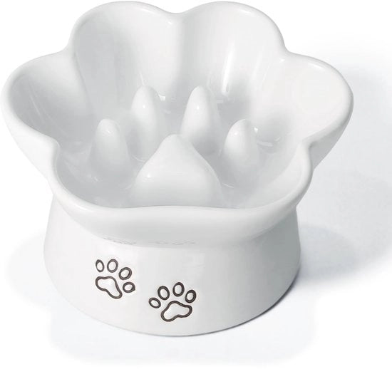 Ciotola Lenta per Cani e Gatti, 240ml oz Ciotola Acquatica per Cani, Ciotola Lenta per Cani e Gatti Elevata, Ciotola Lenta per Gatti, Piccola Ciotola Lenta per Cani