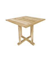 TAVOLO QUADRATO BISTRO in TEAK 80x80 cm