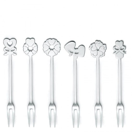 Forchette aperitivo set 6 pezzi