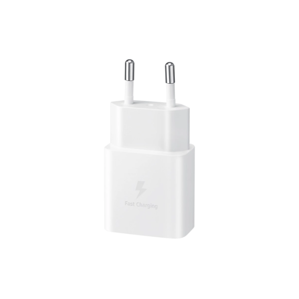 ALIMENTATORE SAMSUNG FAST EP-T1510XWEGEU 15W TYPE-C WHITE CON CAVO