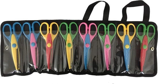 Serra 8 pezzi DIY Art con una Borsa/Tasca/8 Modelli - Craft