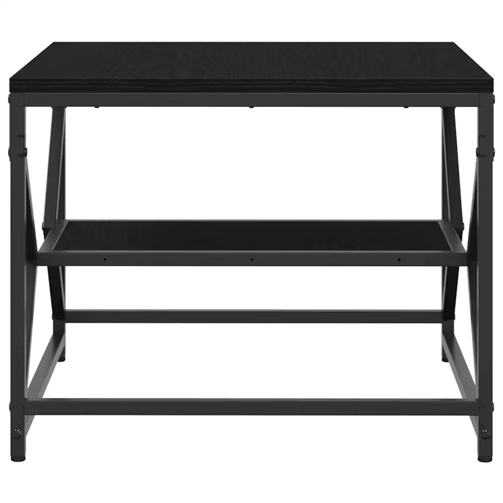 Tavolino da salotto Rovere Nero 51 x 50 x 40 cm 868225