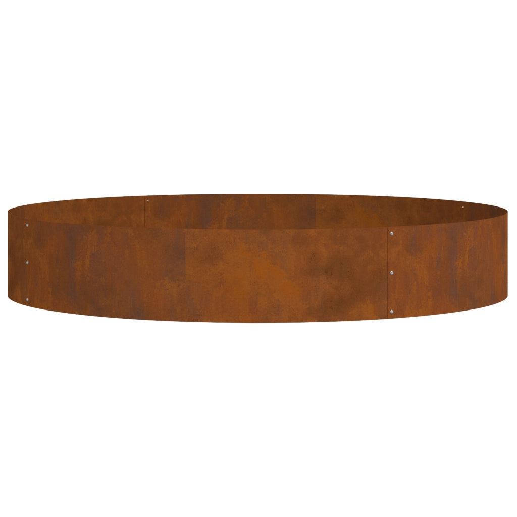 Vaso in Acciaio Corten Acciaio Corten Grande Resistente